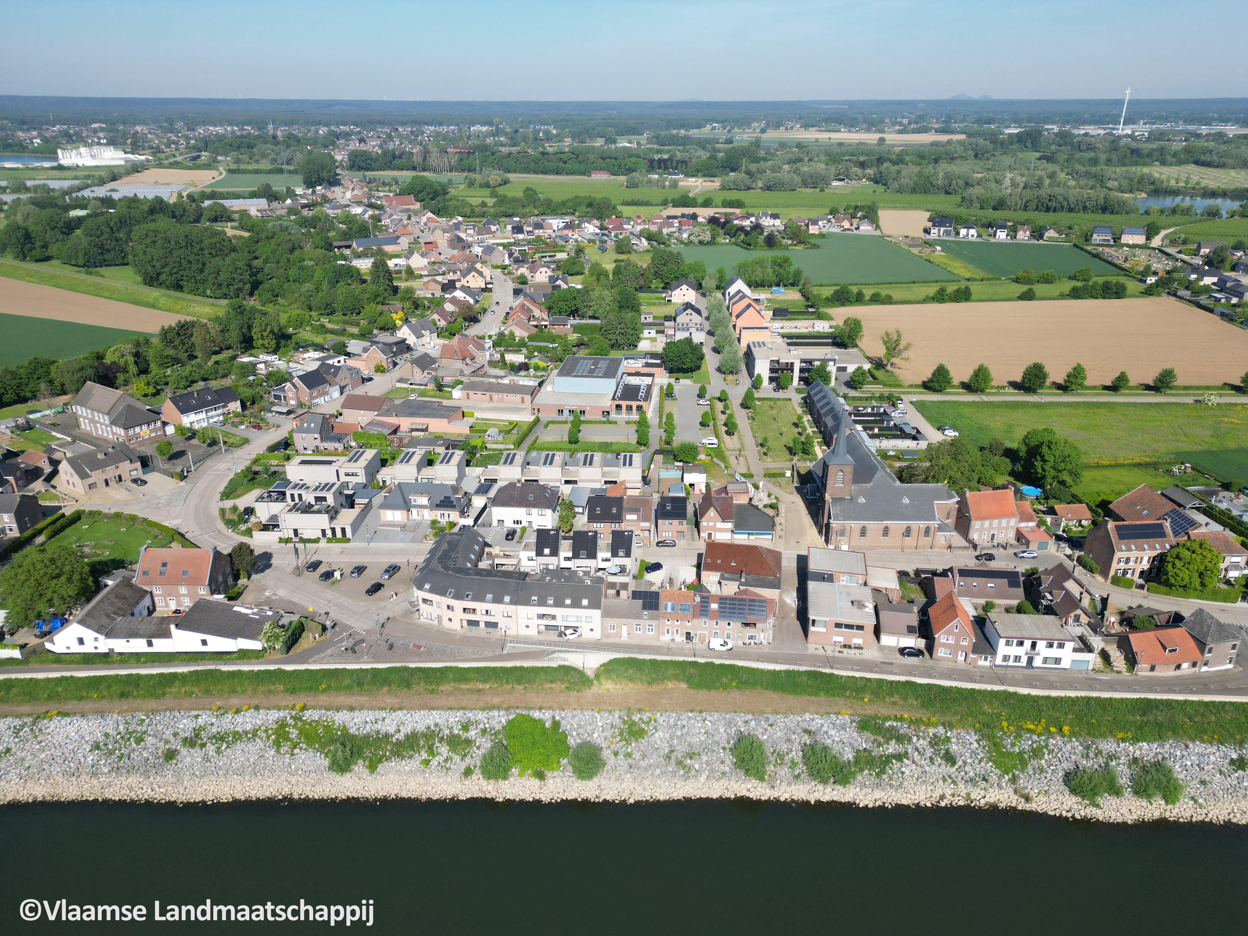 Dronebeeld Uikhoven